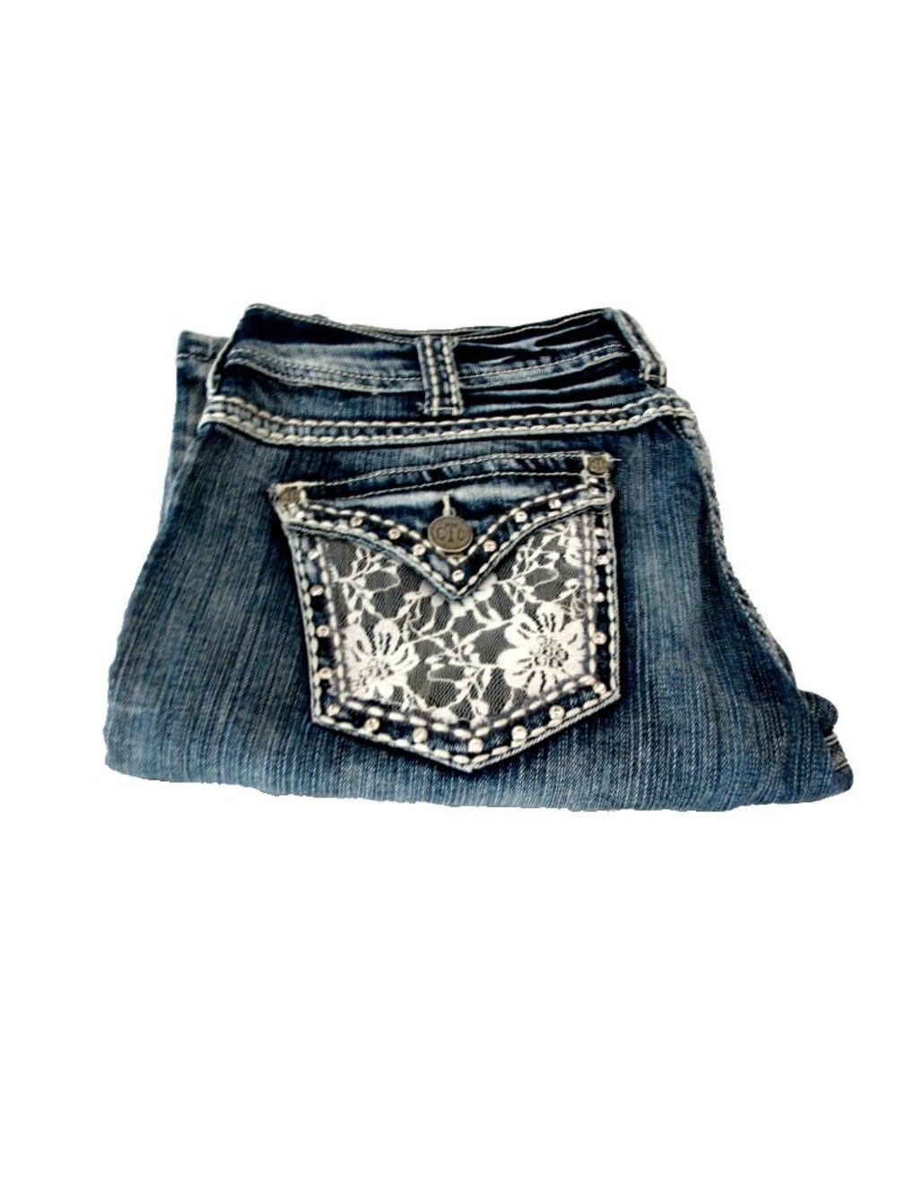 Cowgirl Tuff Jeans Women's "Lacy Cream"  30x35  Country Western
